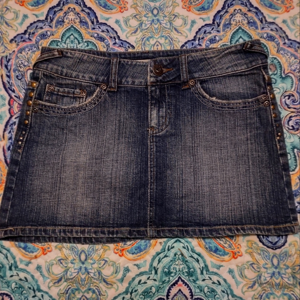 YMI Jean mini skirt